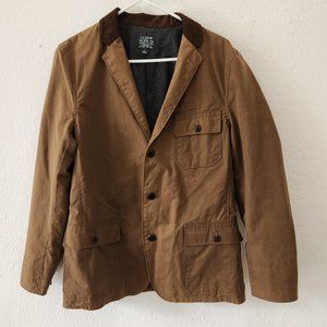 J. Crew Sporting Goods Men's Cotton Single Breasted Blazer Jacket